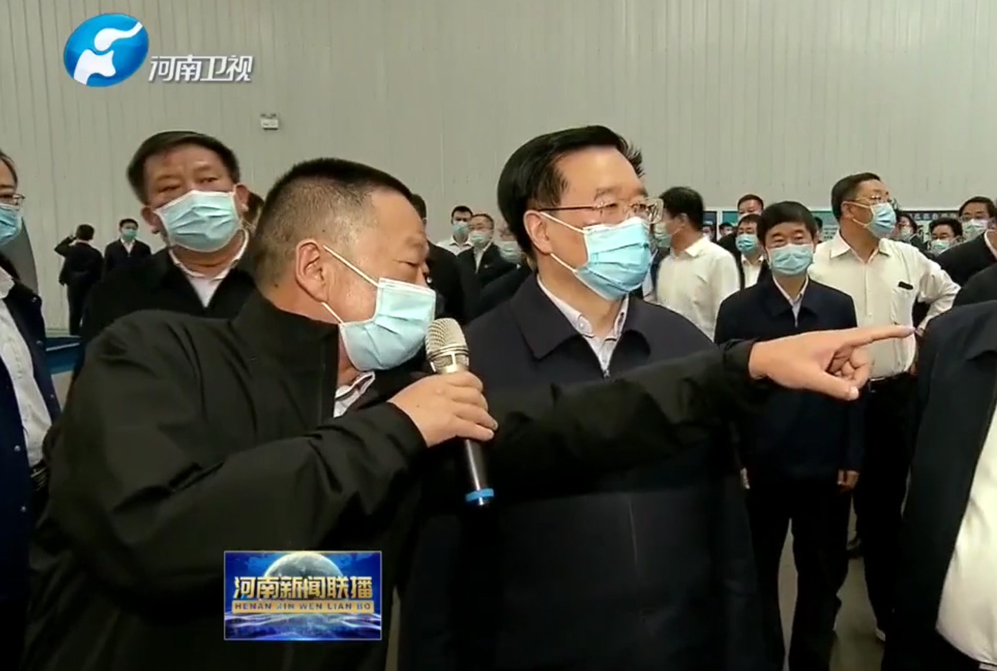 原河南省委書記王國生到公司參觀指導(dǎo)